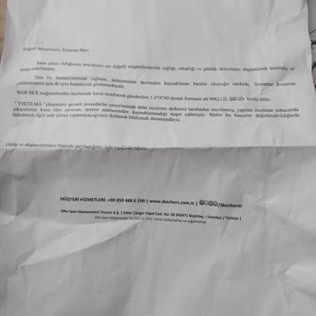 5 Ayda Paramparça Olan 2000 TL'lik Skechers Çocuk Ayakkabısı