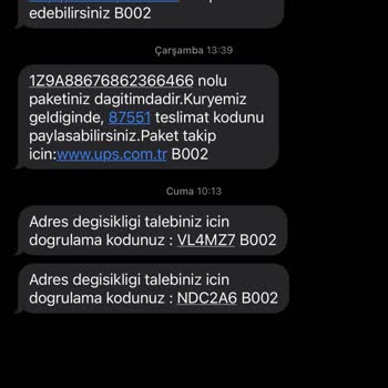 UPS Kargom 1 Aydır Teslim Edilmiyor!
