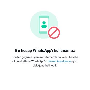 WhatsApp Hesap Problemleri