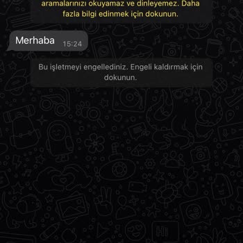 WhatsApp'dan Gelen Yabancı İşletmelerden Mesaj Ve Görüntülü Arama