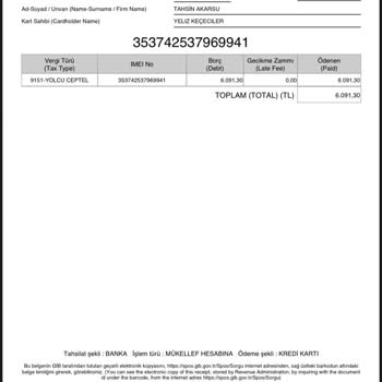BTK (Bilgi Teknolojileri ve İletişim Kurumu) IMEI Kaydı Sorunu