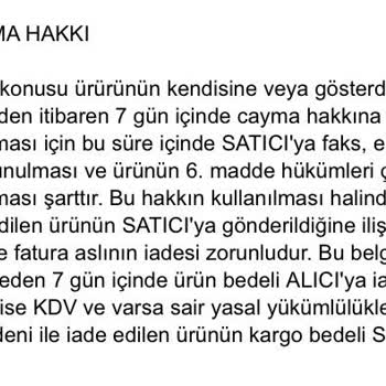 Tesettür Çarşım İade Kabul Etmiyorlar