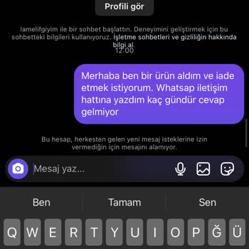 Lamelif Giyim Ürün İadesi Hakkında