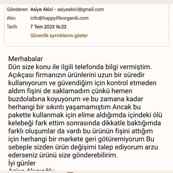 Happy Life Organik İlmik Kelebekli Çıktı