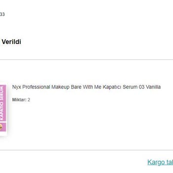 Watsons Ve Nyx 2 Aydır Sorunumu Çözmenizi Bekliyorum!