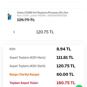 Alveiste.com 'da Gönderilmeyen Ürün Ve İade Ücreti Sorunu