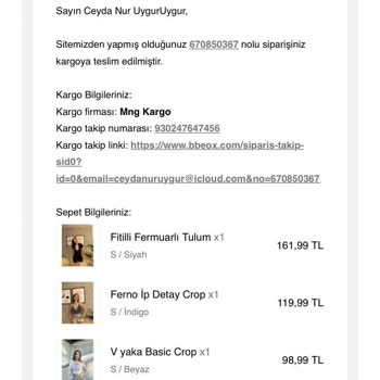 Bbeox Değişim Ürünü Sıkıntısı