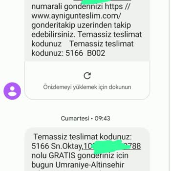 AGT Kargo Laubali Kurye Ve Kargomun Ulaşmaması