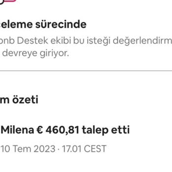 Airbnb Usulsüz Hasar Talebi