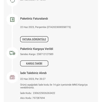 Homend Karaca Online Mağazasından Ürün İadesi Sorunu