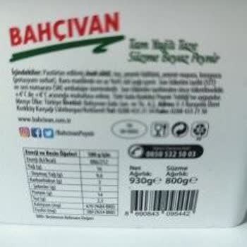 Bahçıvan Tarihi Geçmemiş Bozuk Peynir