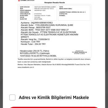 PttAVM HGS Kartıma Havale İle Para Yükledim Geçişi Yapılmadı