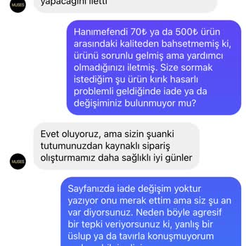 Muses Decor Satıcı İlgisizliği Ve Alışveriş Deneyimi