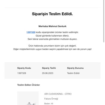 Skechers Ve Kargo İstanbul Çözümsüzlüğü Pişmanlığı