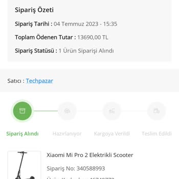 Çiçeksepeti.com Satın Aldığım Ürünü Göndermedi