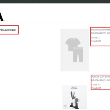 Zara; Sipariş Sonrası Takip, Fahiş Fiyat Uygulaması Ve Kargo Faciası