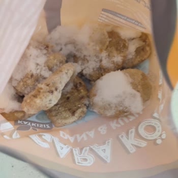 Carrefour SA Bonfilet Marka Donuk Köfte Ambalajlı Ürün İçi Buz Doluydu!