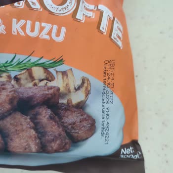Carrefour SA Bonfilet Marka Donuk Köfte Ambalajlı Ürün İçi Buz Doluydu!