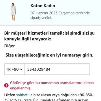 Amazon 1 Aydır Ürünüm İade Olmadı Müşteri Temsilcisine Asla Bağlanılmıyor!