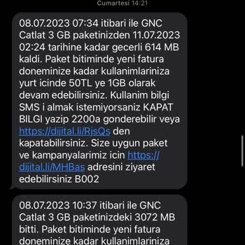 Turkcell İnternet Aşımı Problemi