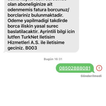 TurkNet Müşteri Hizmetlerine Ulaşım Sorunu