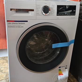 Bosch Çamaşır Makinem Mutfağın Ortasında Bekliyor