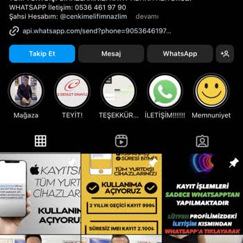 Teknolojikaydi - Mobilinmerkezi - Kayitdeposu (0536 461 97 90) Teknoloji Kaydı (Instagram)