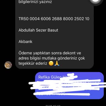 Cakirbey_ahsap (Instagram) Instagram'da Sehpa Satışı Yapan Bir Firmadan Aldığım Ürünle İlgili Sorun