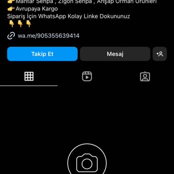 Cakirbey_ahsap (Instagram) Instagram'da Sehpa Satışı Yapan Bir Firmadan Aldığım Ürünle İlgili Sorun
