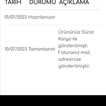 Mobilya Noktası Ürün Kargolandı Deniliyor Ama Kargo Şirketi Böyle Bir İşlem Yok Diyor