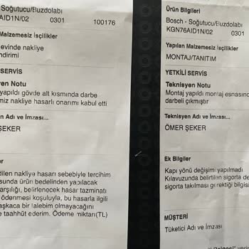 Teknosa'dan Kusurlu Buzdolabı Gönderildi Ve Sorumluluk Almıyorlar!