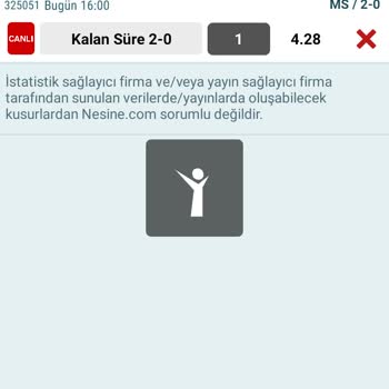 Nesine Uygulaması Yanlışlığı Tutan Kuponum Kaybetti