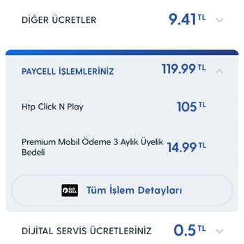 Turkcell Tarafından İzinsiz Faturaya Yansıtılan Oyun Ücreti