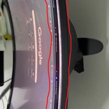 Samsung LED Monitör Panel Sorunu