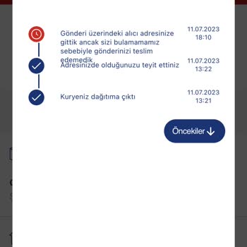 Aras Kargo Kargo Teslimi Aksaklığı