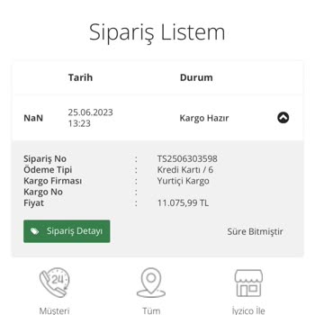 Bernardo Siparişi Eksik Gönderdi Muhatap Bulunmuyor