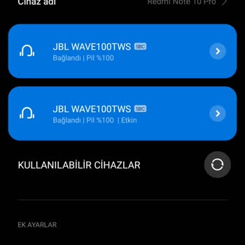 JBL Audio Systems Kulaklık Eşleşme Sorunu