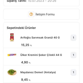 Migros Para İade İstiyorum