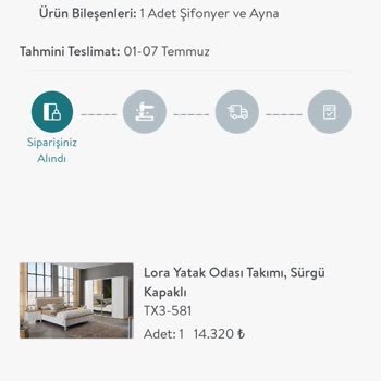 Vivense 4 Ay Önce Verdiğim Siparişin Hala Tarafıma İletilmemesi