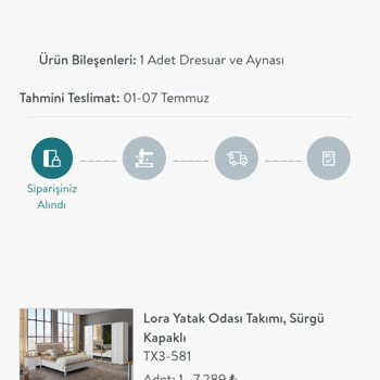 Vivense 4 Ay Önce Verdiğim Siparişin Hala Tarafıma İletilmemesi