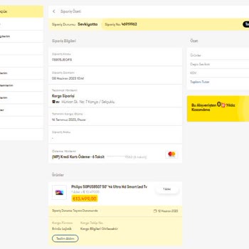Cepte Şok Teslim Edilmeyen Televizyon