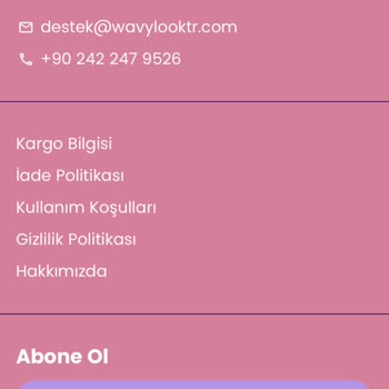 Wavylooktr.com TikTok Reklamıyla Satın Aldığım Ürün Gelmedi