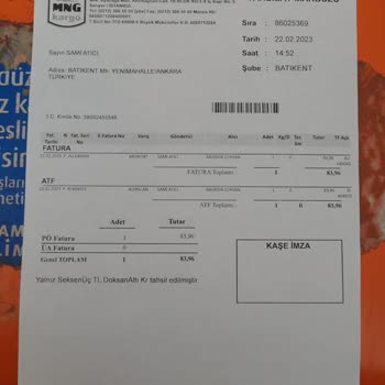 MNG Kargo Ürünümü Kayıp Etti Ürünümün Ücretini İstiyorum