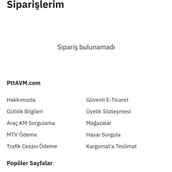 PttAVM Güneş Kremi Sipariş Detayları Sorunu