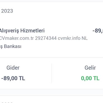 Cvmaker.com.tr İznim Olmadığı Halde Abonelik Parası Alıyorlar