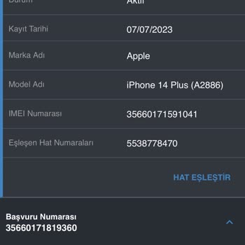 BTK IMEI Kaydına Rağmen Şebeke Sorunu
