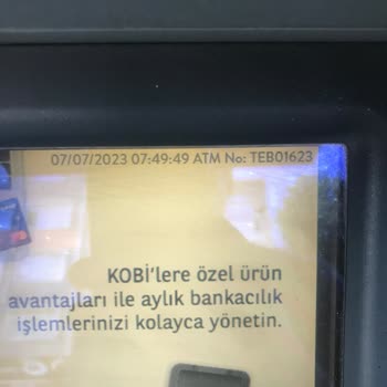 TEB ATM'si Para Yuttu