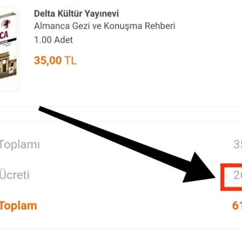 Kitapvadisi.com Ücretsiz Kargo Olduğu Halde Kargo Parası