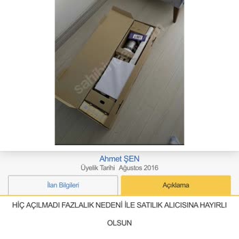 Sahibinden.com Paramgüvende Dyson V15 Dolandı R I L D I K