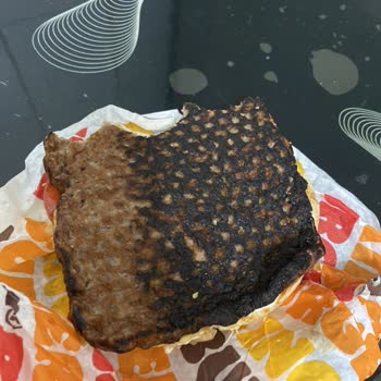 Burger King   Yanık Hamburger